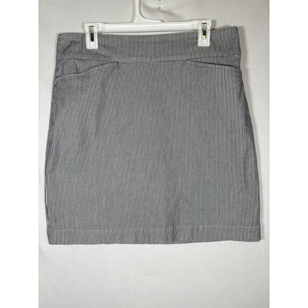 TALBOTS Stripped Pencil Skirt Classic Preppy Nautical Old Money Size 10